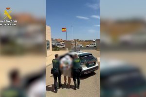 Imagen del arresto en Pulpí.