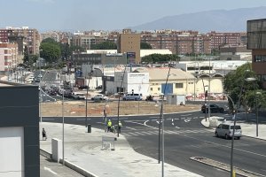 Imagen captada este 1 de julio en la Avenida del Mediterráneo.