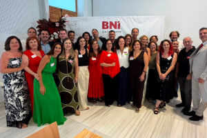 Foto de familia del III Aniversario de BNI Compromiso.