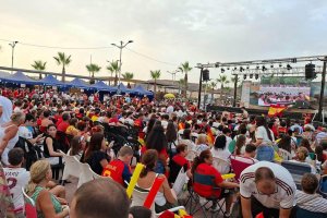 San Juan de los Terreros vive con emoción la final del Mundial.