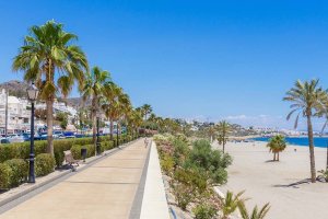 Paseo Marítimo de Mojácar.