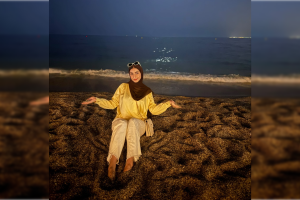 Saja en la playa de El Zapillo, disfrutando del mar que no hay en Jaén.
