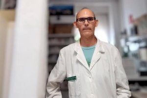 El almeriense David García, farmacéutico del municipio navarro de Luzaide/Valcarlos.
