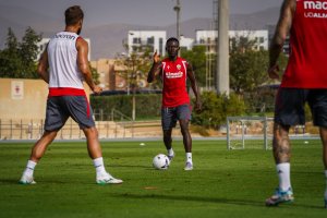 Baba ha empezado la temporada muy concentrado para no fallar.