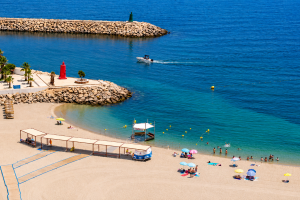 El operativo de playas permanece activo desde Semana Santa hasta el 1 de noviembre.