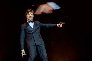 David Bisbal, durante su actuación en el Movistar Arena el pasado mes de diciembre.
