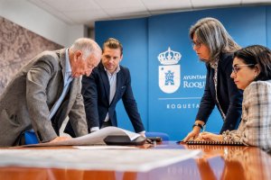 Reunión de trabajo en la que se abordaron los avances en materia de gestión y desarrollo urbanístico