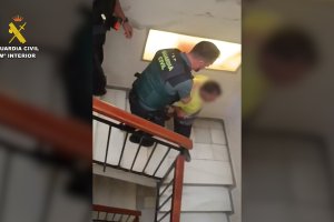 Imagen de la detención.