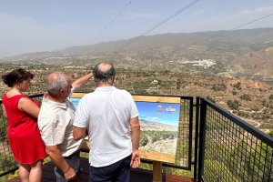 Mirador de Alcora en Canjáyar.