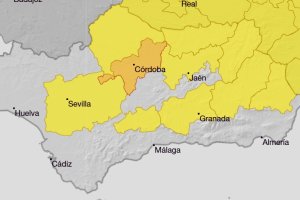 Aviso amarillo en el norte de la provincia de Almería por riesgo de tormentas.