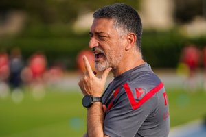 García Pimienta debutará el lunes contra el Eldense con el objetivo de llevar al Almería a Primera División.