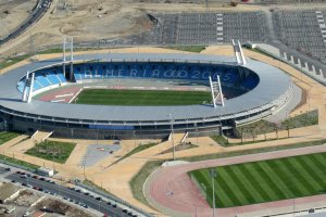 Así quedó el Estadio nada más terminar la primera obra con motivo de los Juegos Mediterráneos 2005, todo un hito para la ciudad.