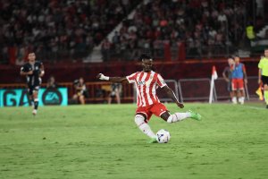 Cipenga se ha metido en el bolsillo a los seguidores del Almería.
