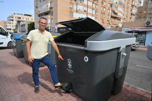 Ya se han instalado los primeros nuevos contenedores