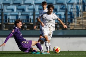 Manuel Ángel es el capitán del Real Madrid Castilla.