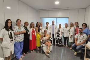 La sala ha sido visitada por el equipo directivo del hospital