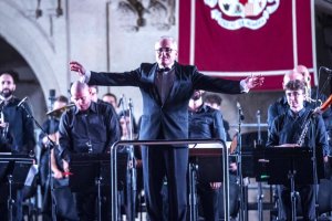 José Sola Palmer, director de la Banda Municipal de Música de Almería.
