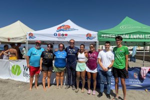 Más de 150 jugadores de todo el mundo participan en el IV Open de Tenis Playa Cabo Gata.
