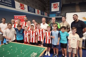 El concejal de Deportes quiso acompañar a los jugadores y amigos de este torneo.