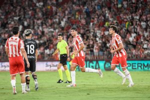 A Sergio Arribas se le vio distante en el partido ante el Eldense.