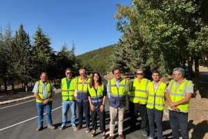 El delegado de Gobierno en Almería comprueba 'in situ' el resultado de las actuaciones realizadas