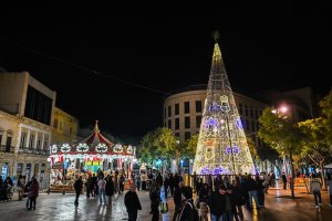 Imagen de Puerta Purchena en Navidad