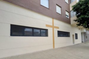 Imagen facilitada por la Diócesis de Almería de la iglesia de Santa María de Nazaret, en La Vega de Acá.