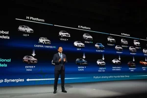 José Muñoz, CEO de Hyundai en la jornada para inversores celebrada en Seúl