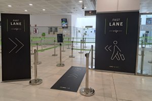 Acceso VIP en el Aeropuerto de Almería.