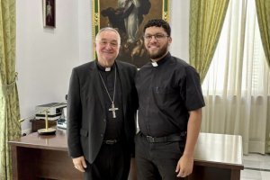 José Gregorio Rodríguez será ordenado sacerdote el próximo sábado por el obispo de Almería, Antonio Gómez Cantero.