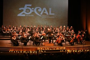 Imagen de archivo de un concierto de la OCAL