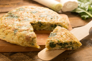 Tortilla de espárragos