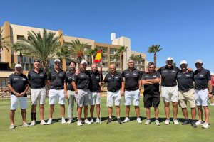 El Restaurante Valentín, campeón de la Final Four de la XVII Liga Almeriense de Golf.