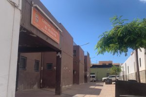 Exterior del centro vecinal de El Alquián