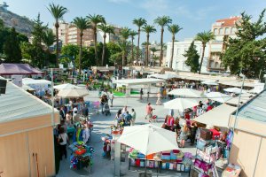 La Feria Outlet de Águilas durante su edición de 2025.
