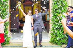 Una boda católica en Almería.