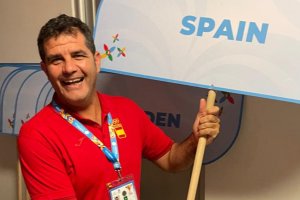 Raúl Fernández, director del CEIP La Venta del Viso, quiere disfrutar de unos Juegos Olímpicos y tiene 2028 en el horizonte .