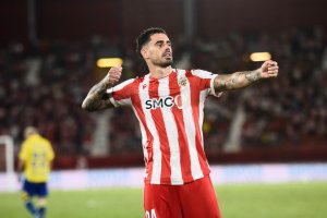 Miguel de la Fuente solo ha celebrado un gol frente al Cádiz.