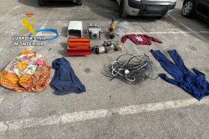 Imagen compartida por la Guardia Civil