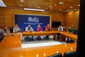 Reunión en el Ayuntamiento de El Ejido.