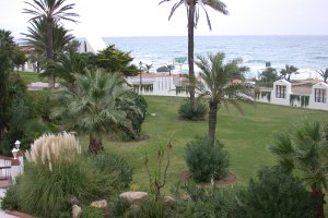 Jardines del Parador de Turismo de Mojácar.
