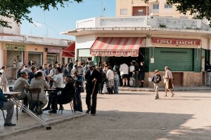 El mercado de la Plaza de Pavía a finales de los años 70, cuando competía en número de visitantes con el poderoso Mercado Central.