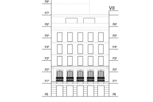 Así quedará la fachada del nuevo hotel con encanto de Fomento Meridional en la calle Javier Sanz.
