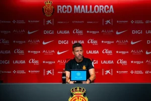 Luis García tras la derrota del Mallorca ante el Almería.