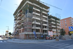 Así van las obras de las 74 VPO en la Vega de Acá.
