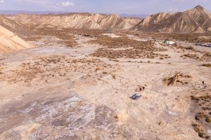 El desierto de Tabernas, en el término municipal de Gádor, como campo de maniobras para la Agencia Espacial Europea y su rover marciano.