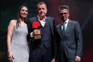 Uno de los galardonados en la pasada edición de los Premios Círculo Rojo.
