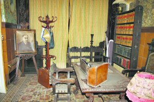 El despacho de don Simón Fuentes Caparrós, en su casona de Garrucha, intacto, como el primer día; después pasó a su yerno, el abogado Sánchez-Sicilia y fue viceconsulado noruego.