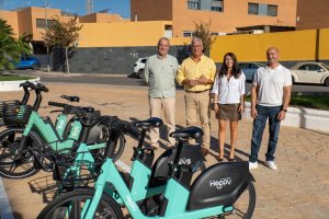 El servicio de alquiler de bicicletas eléctricas conectará Almería capital y Huércal de Almería.