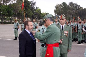 José Pérez Vivas, legionario de honor.